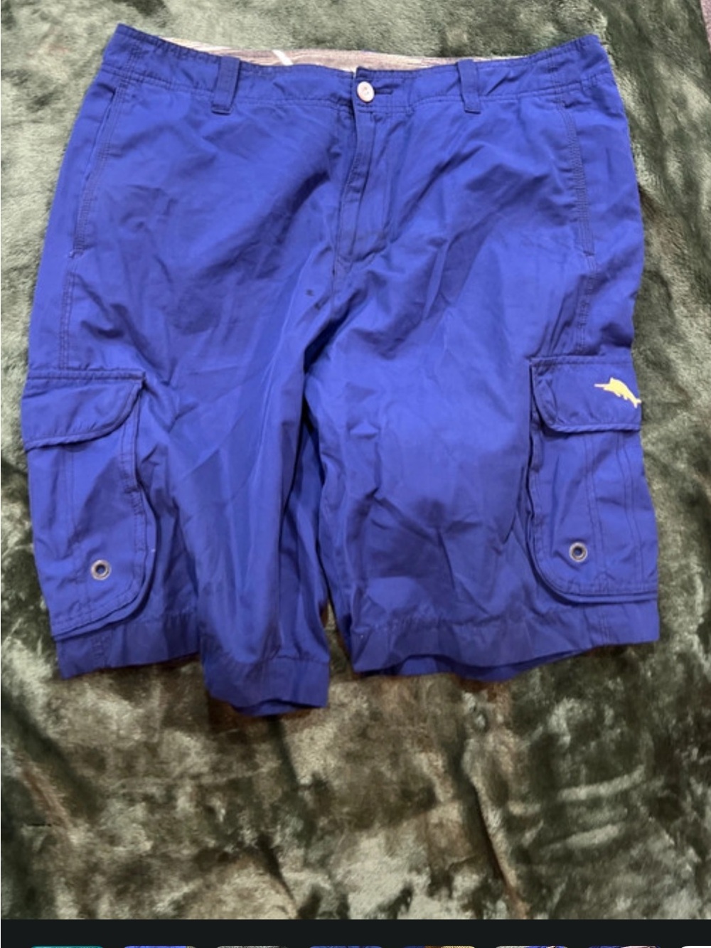 Tommy Bahama Cobalt Blue Cargo Shorts